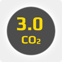 Углекислота (СO2) марка 3.0 (99,9%) в баллоне 50л, наполнение 36 кг., соединение G3/4 (DIN 9)